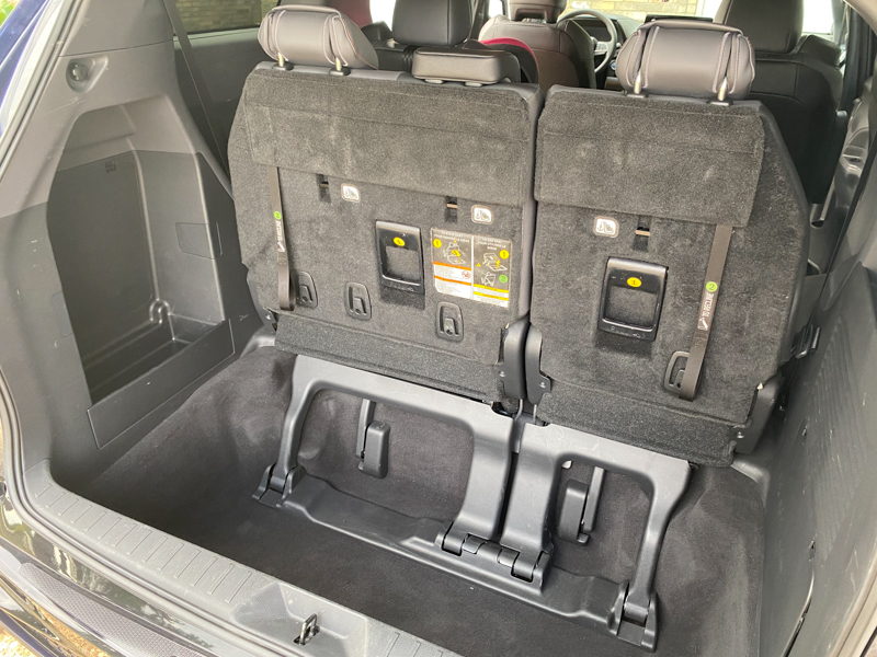 2022 Toyota Sienna Cargo Space