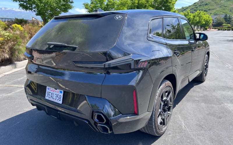 Peep The Bmw Logo In The Rear Window That'S One Unique Feature On The Xm. Photo: Allison Bell