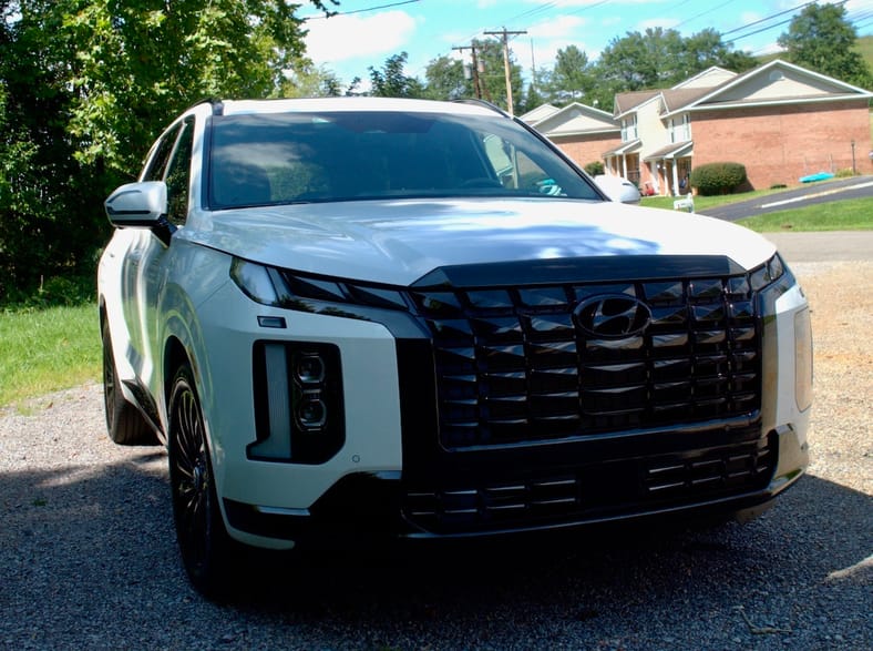 2024 Hyundai Palisade Calligraphy Night Edition Front Grille