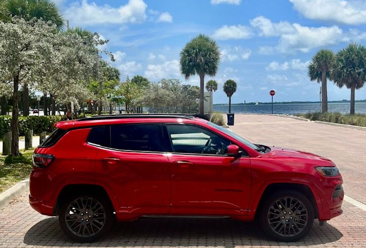 A Side View Of The 2023 Jeep Compass