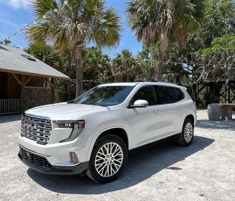 A Side View Of The 2024 Gmc Acadia