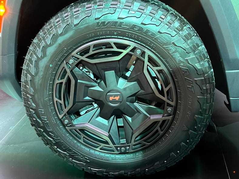 All Terrain Tires On The Jeep Wagoneer Trailhawk