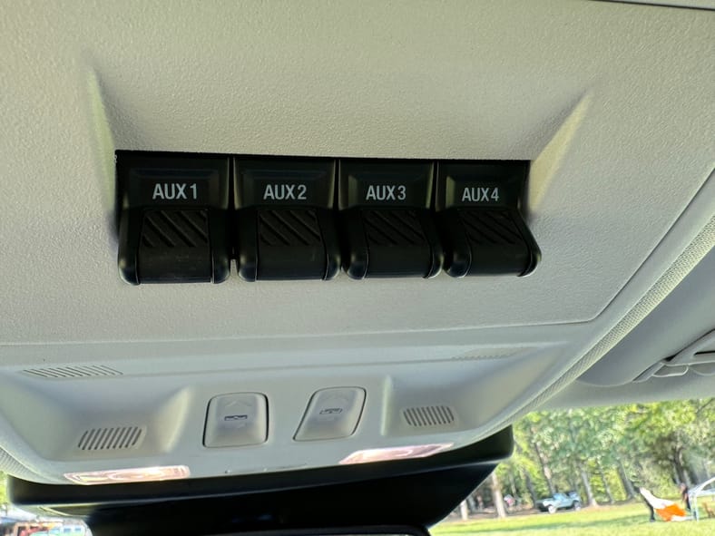 Auxiliary Switches In The 2025 Ford Bronco Sport