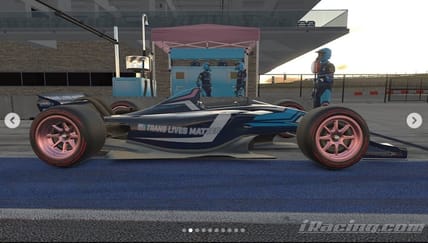 Cameron Aubernon'S Iracing Livery. Photo: Cameron Aubernon