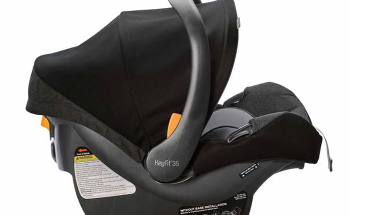 The Chicco Keyfit Car Seat.