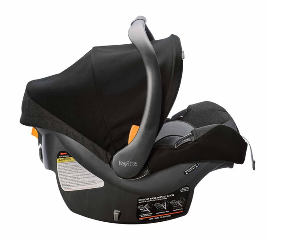 The Chicco Keyfit Car Seat.