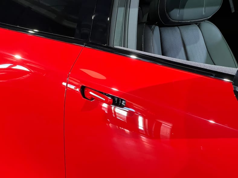 Door Handles Open Outward And Toward The Front In The 2025 Cadillac Optiq