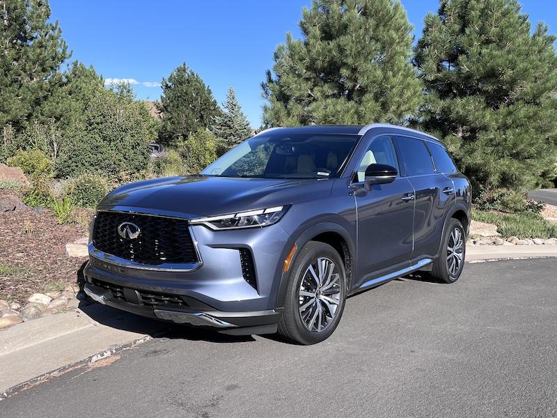 The 2022 Infiniti Qx60. Photo: Sara Lacey