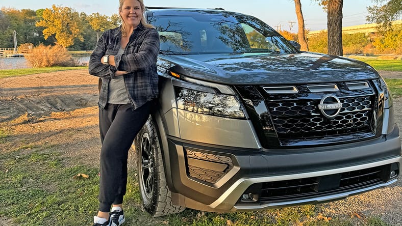 Front View Of The 2024 Nissan Pathfinder Rock Creek Edition