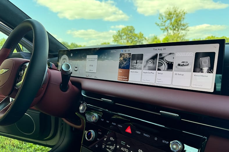 The Multimedia Screen 2025 Genesis G80