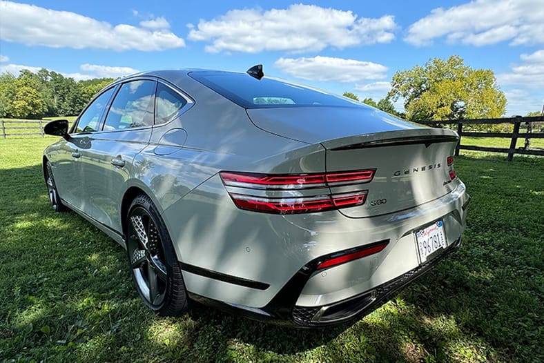 The Rear Tail Lights 2025 Genesis G80