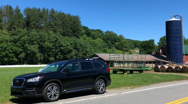 Black Subaru Ascent Down On The Farm 