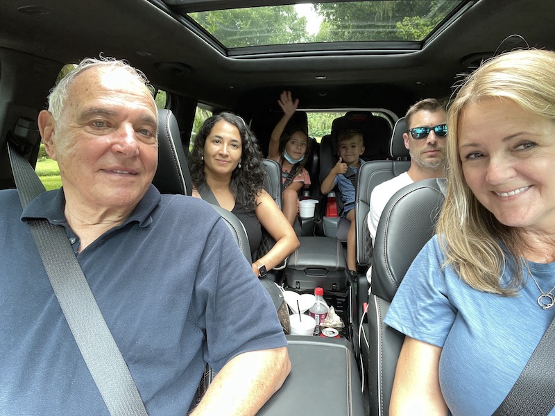 Hello Back There! It Was Really Easy To See The Kids In The Third Row Of The Jeep Grand Cherokee L