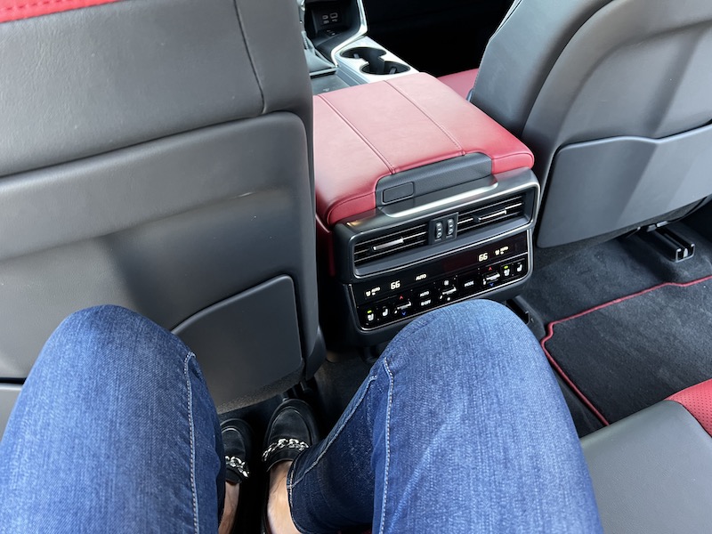 I Had Plenty Of Legroom In The Lexus Lx 600