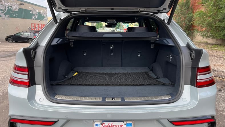 The Cargo Area In The 2025 Genesis Gv80 Coupe