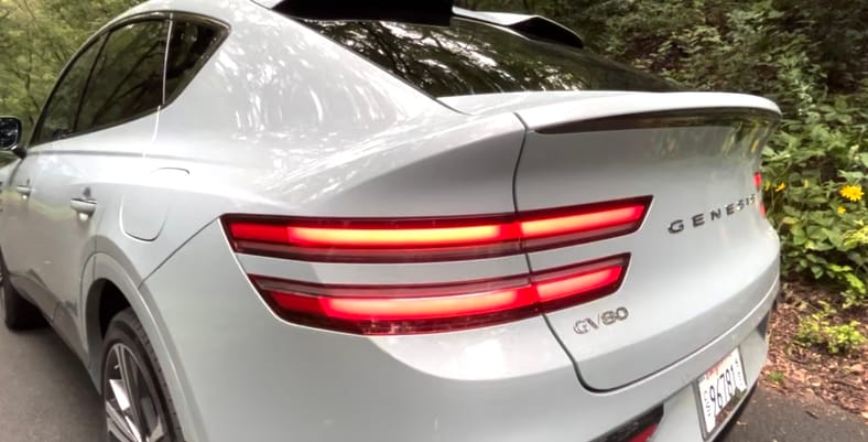 Rear Tail Lights In The 2025 Genesis Gv80 Coupe