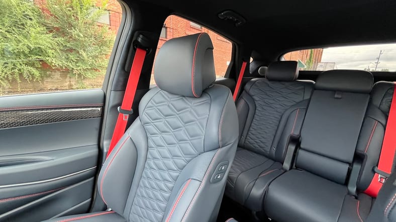 This Upholstery Is Elegant And Detailed In The 2025 Genesis Gv80 Coupe