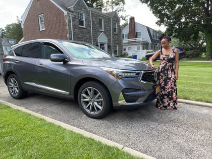 Kim S With Acura Rdx Perfect For Sorority Rush