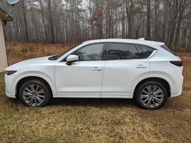 Mazda Cx-5 Side View. Photo: Annika Carter