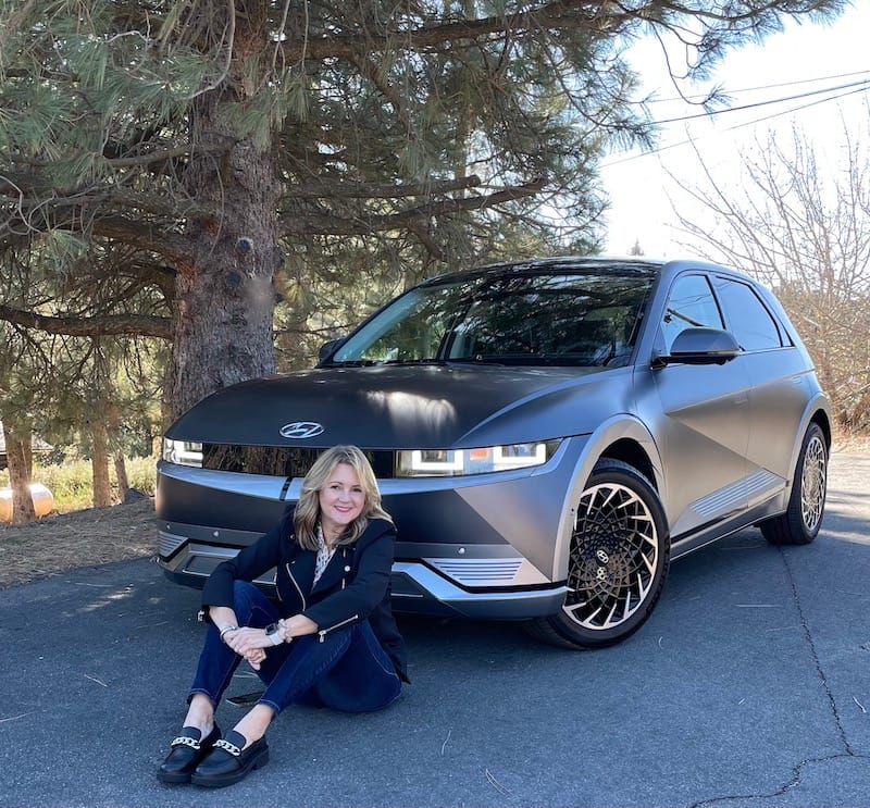 Me With The First Ever Hyundai Ioniq 5 Electric Car. Our Model Is The Top Of The Line Limited With All Wheel Drive, 256 Miles Of Range And 320 Horsepower