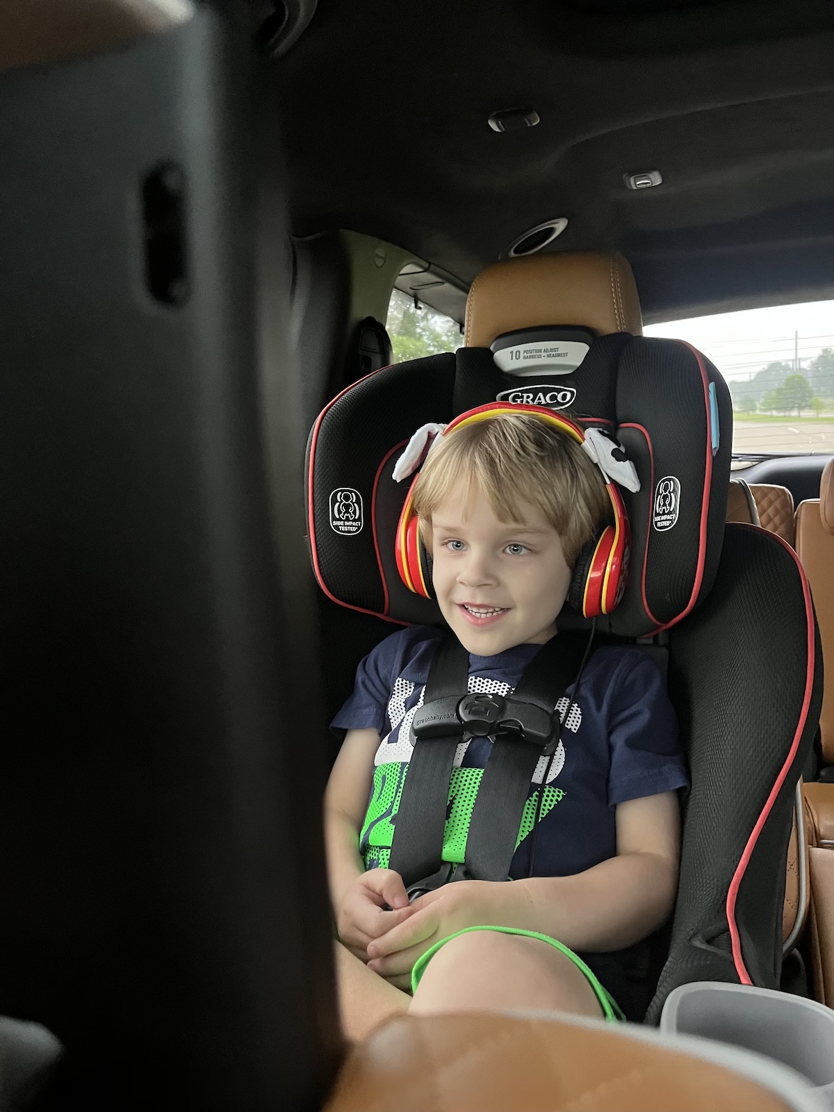 Our Little Guy Gets A Front Row Seat In The Pacifica