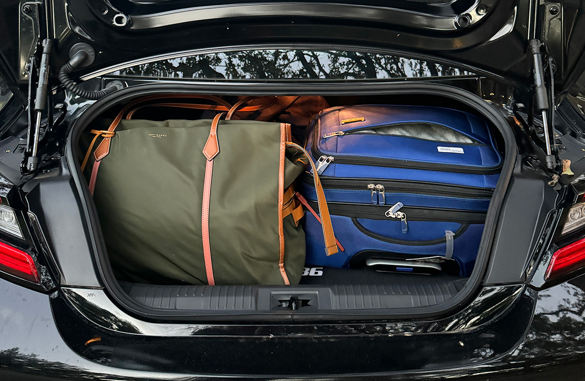 Plenty Of Trunk Space In This Sporty Ride