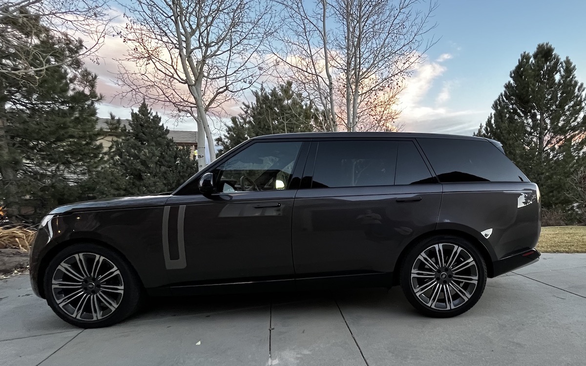 Range Rover Side Angle