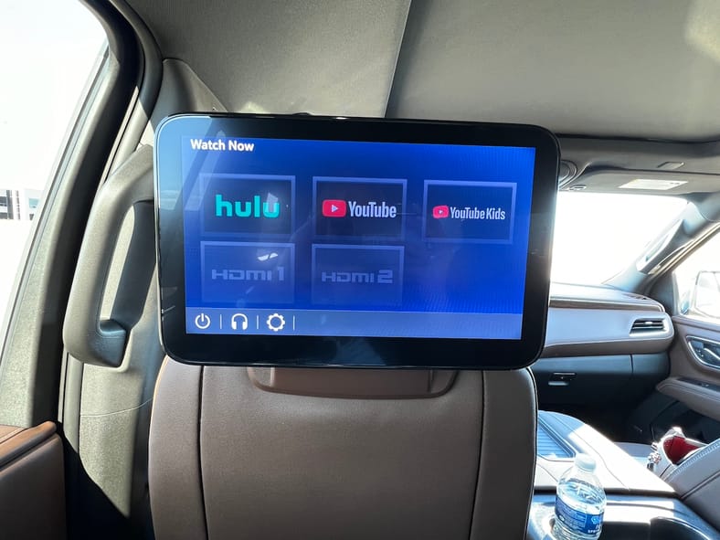 Rear Entertainment Is Still Available In The Chevrolet Suburban