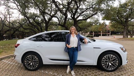 Scotty Reiss With The 2024 Audi Q8 E-Tron S Line