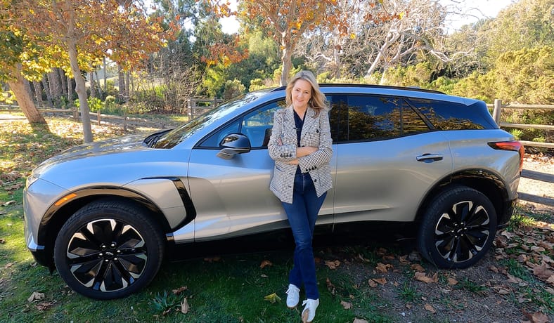 Scotty Reiss With The 2025 Chevrolet Blazer Ev