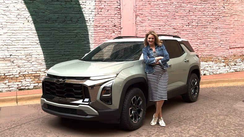 Scotty Reiss With The 2025 Chevrolet Equinox Active