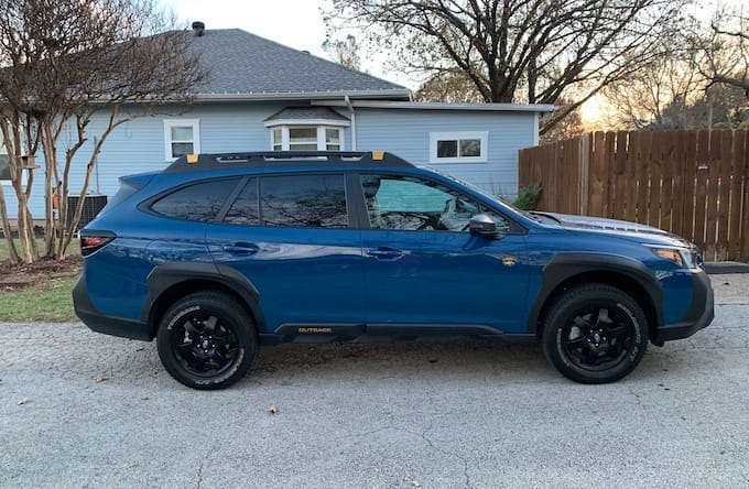 2022 Subaru Outback Wilderness Side View. Photo: Kim Croisant