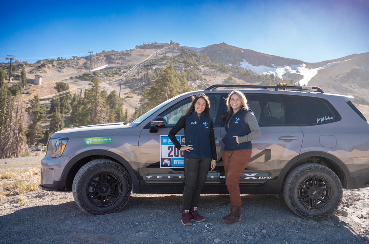 Susie Saxten And Verena Mei Are Kialoha. Photo: Rebelle Rally