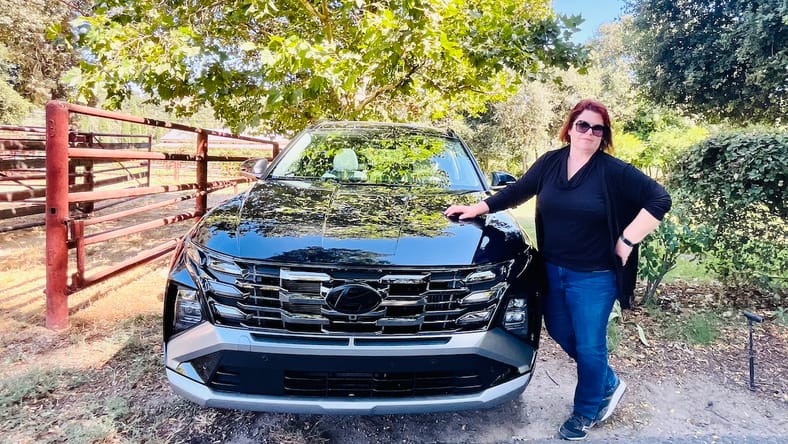 Tanya Gazdik With The 2025 Hyundai Tucson