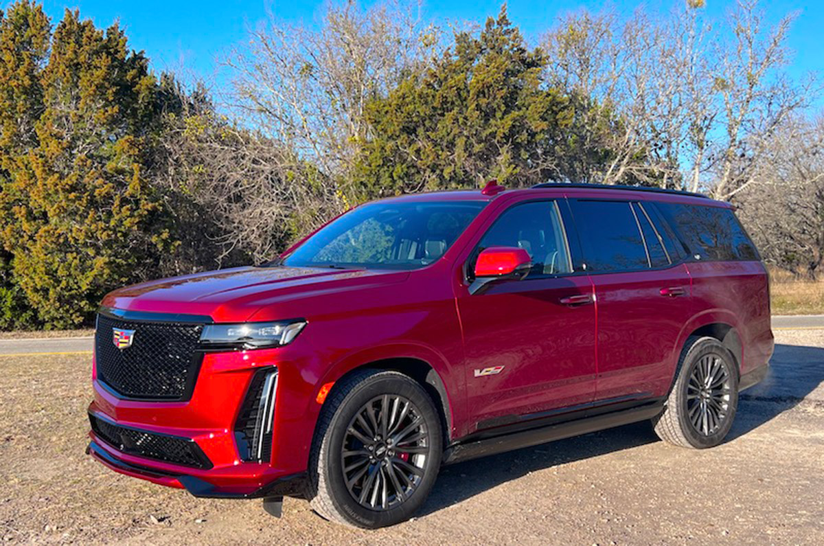 A Girls Guide To Cars | Are Full-Size Suvs Getting Larger? Yes — Here’s Why - The 2023 Cadillac Escalade V. Photo Scotty Reiss