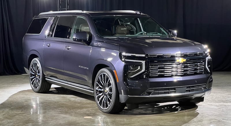 The 2025 Chevrolet Suburban High Country Edition. 8-Passenger Suv