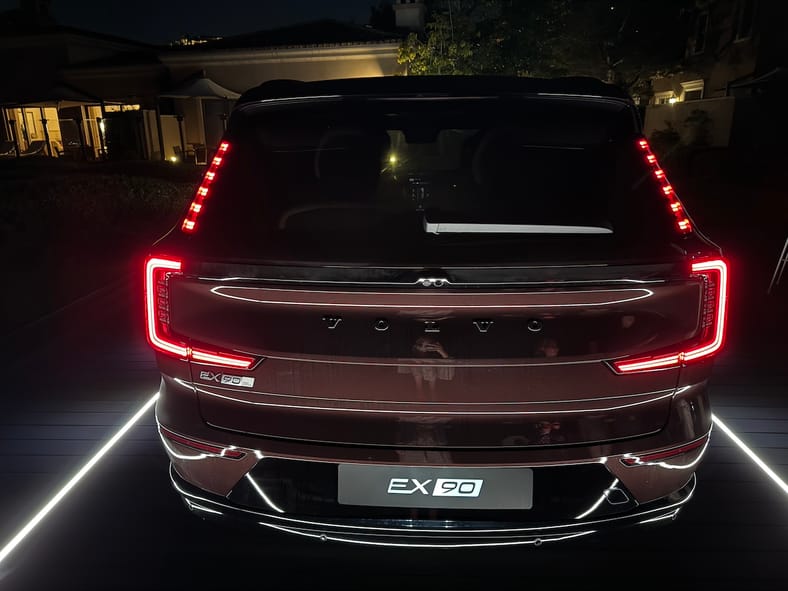 The 2025 Volvo Ex90 Rear Lights