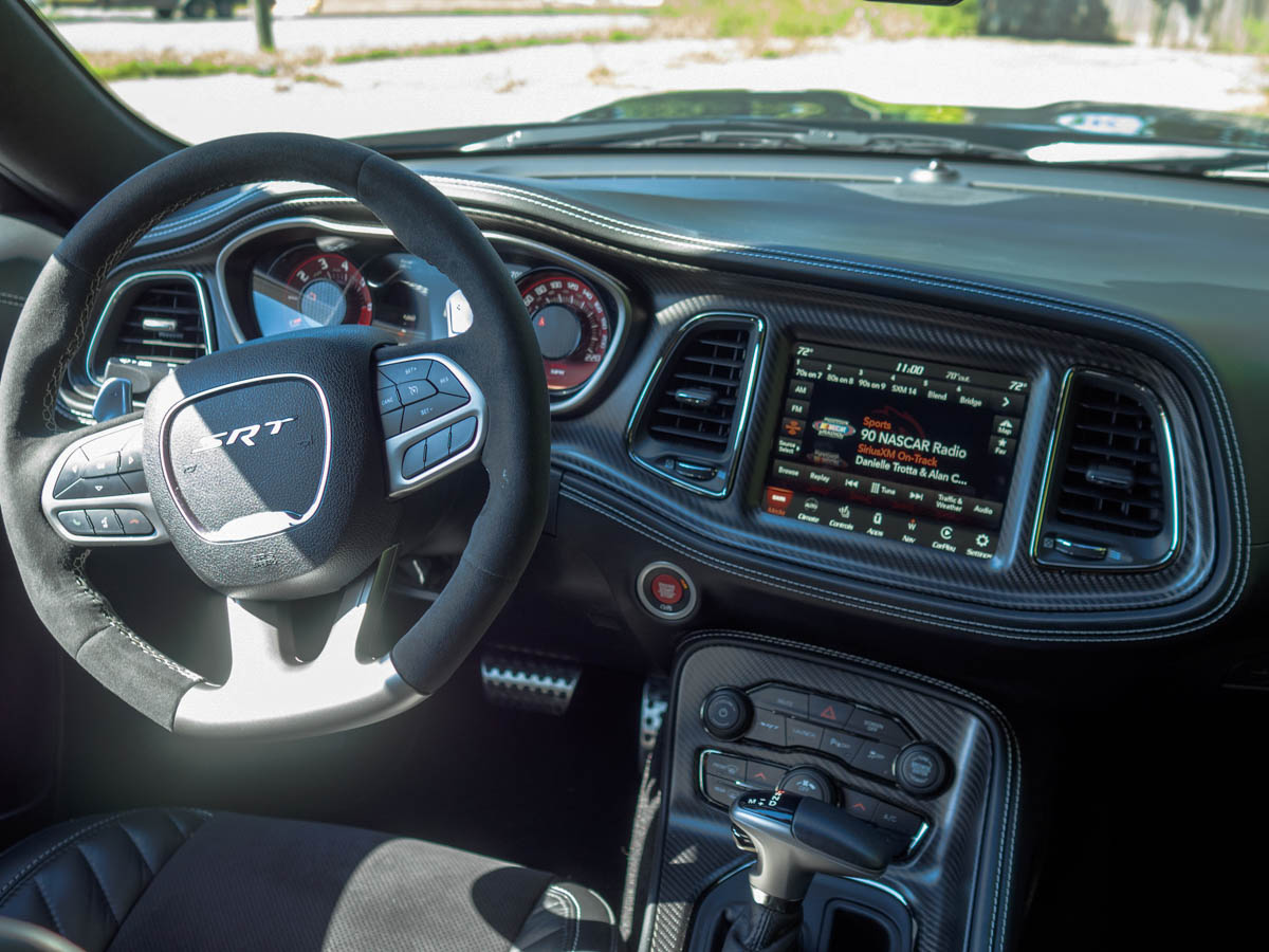 A Girls Guide To Cars | 2023 Dodge Challenger Black Ghost Last Call Edition - The Black Ghost S Command Center Full Of Knobs Buttons. And Access To Excitement Cameron Aubernon