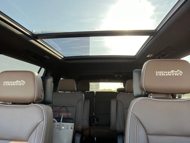 The Cabin Of The Chevrolet Suburban