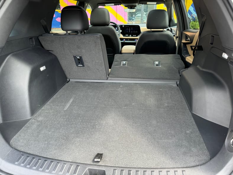 The Cargo Area 2025 Chevrolet Equinox