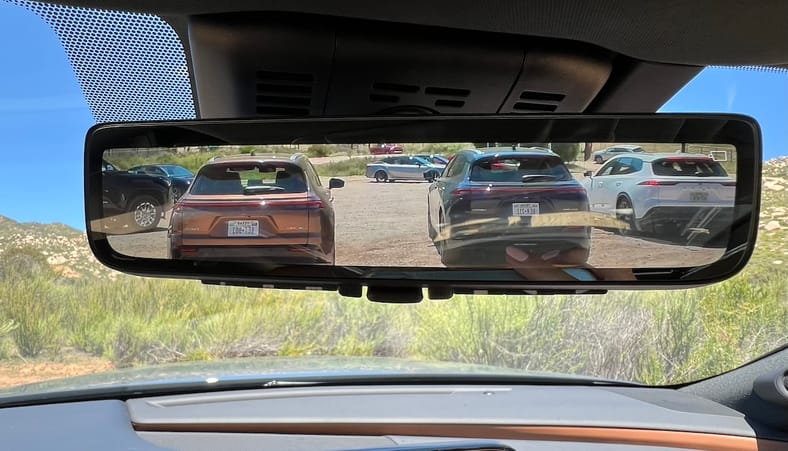 The Digital Rear View Mirror In The 2025 Toyota Crown Signia