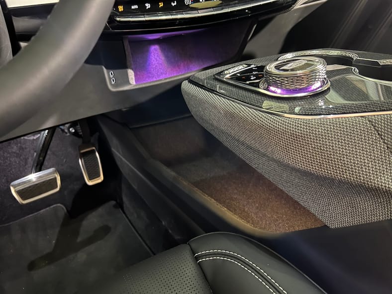 The Floating Center Console In The 2025 Cadillac Optiq