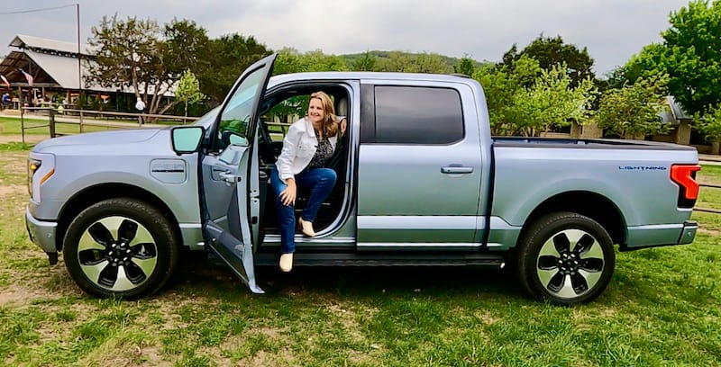 The Ford F-150 Lightning'S Height And Roominess Make It Quite Comfortable