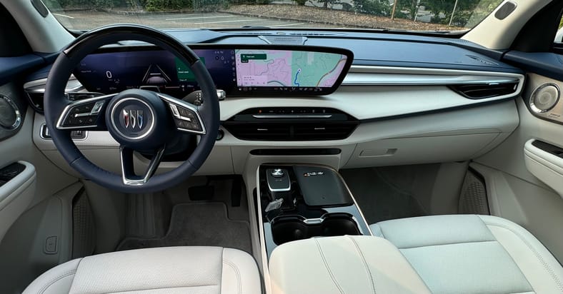 The Front Cabin In The 2025 Buick Enclave