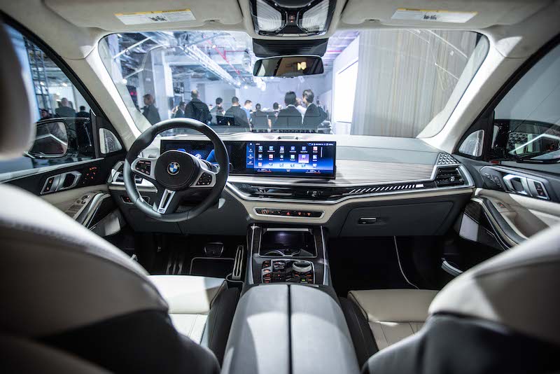 The Front Cabin Of The Bmw X7