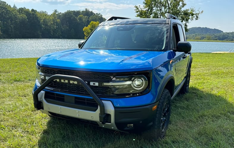 The Front End Of The 2025 Ford Bronco Sport