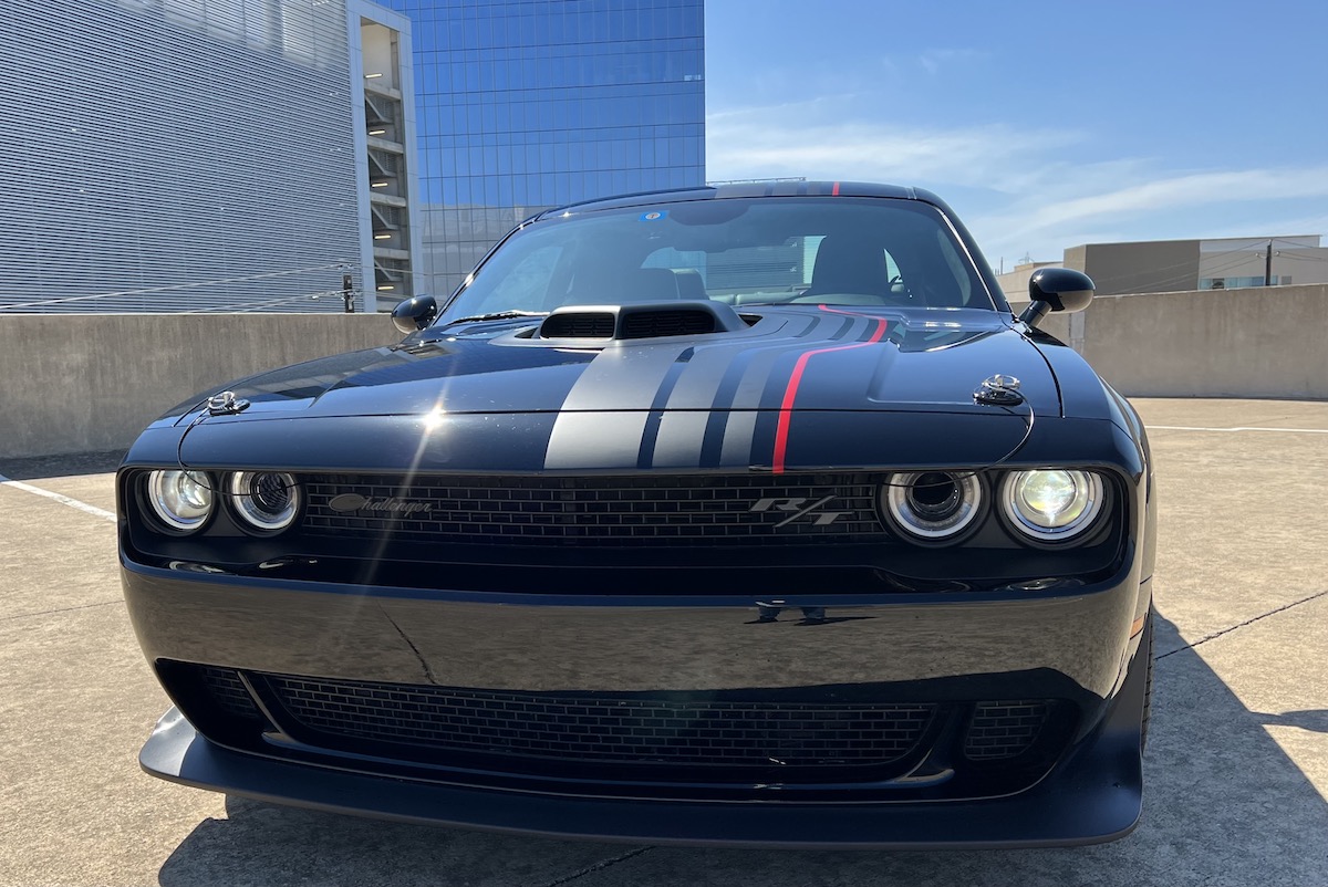 The Front End Of The Dodge Challenger Shakedown