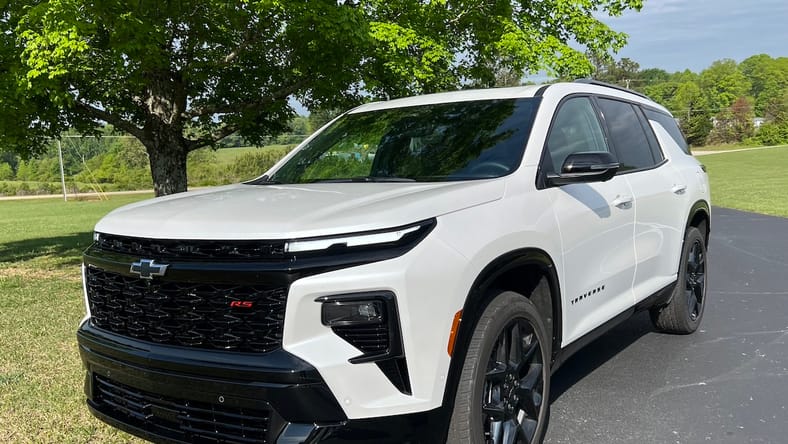 The Front Of The 2024 Chevrolet Traverse