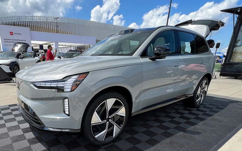 The 7-Passenger Volvo Ex90 Seen At The Electrify Expo