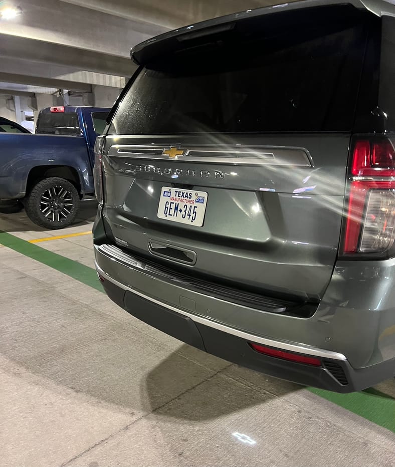 The Illuminated Bowtie In The Chevrolet Suburban